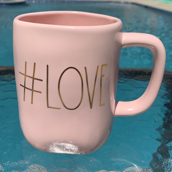 New Rae Dunn # LOVE Coffee Mug - Picture 3 of 7